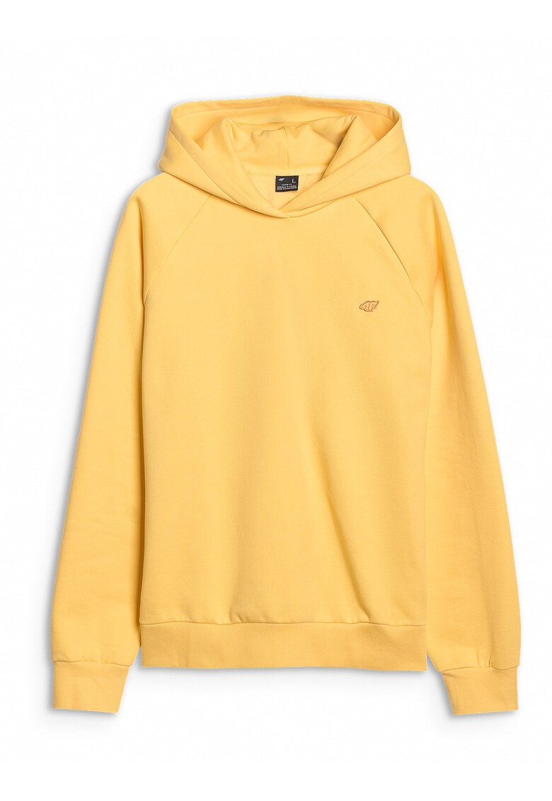 Hanorac Oversize Unisex Bumbac si SS25 - 79546 - Galben