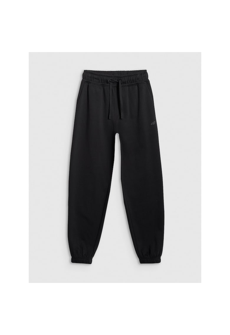 Pantaloni Jogger Femei Bumbac - 49946 - Negru