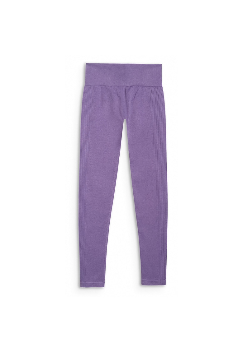 Colanti femei slim - roz inchis - marime M-L - uscare rapida - fara cusaturi