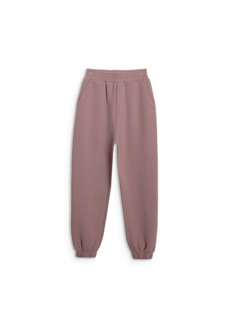 Pantaloni bumbac - regular fit - Maro inchis