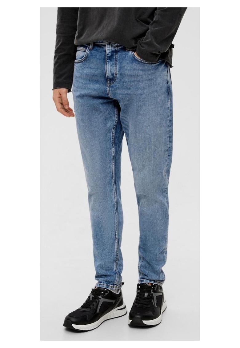 Blugi barbati Shawn - cu talie medie - Regular fit - Tapered Leg -