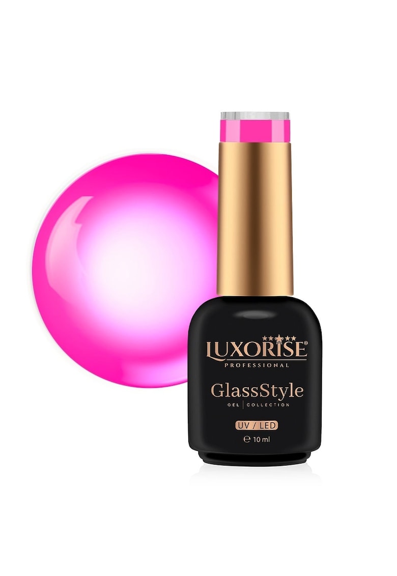 Oja Semipermanenta GlassStyle - Cyber Pink 10ml
