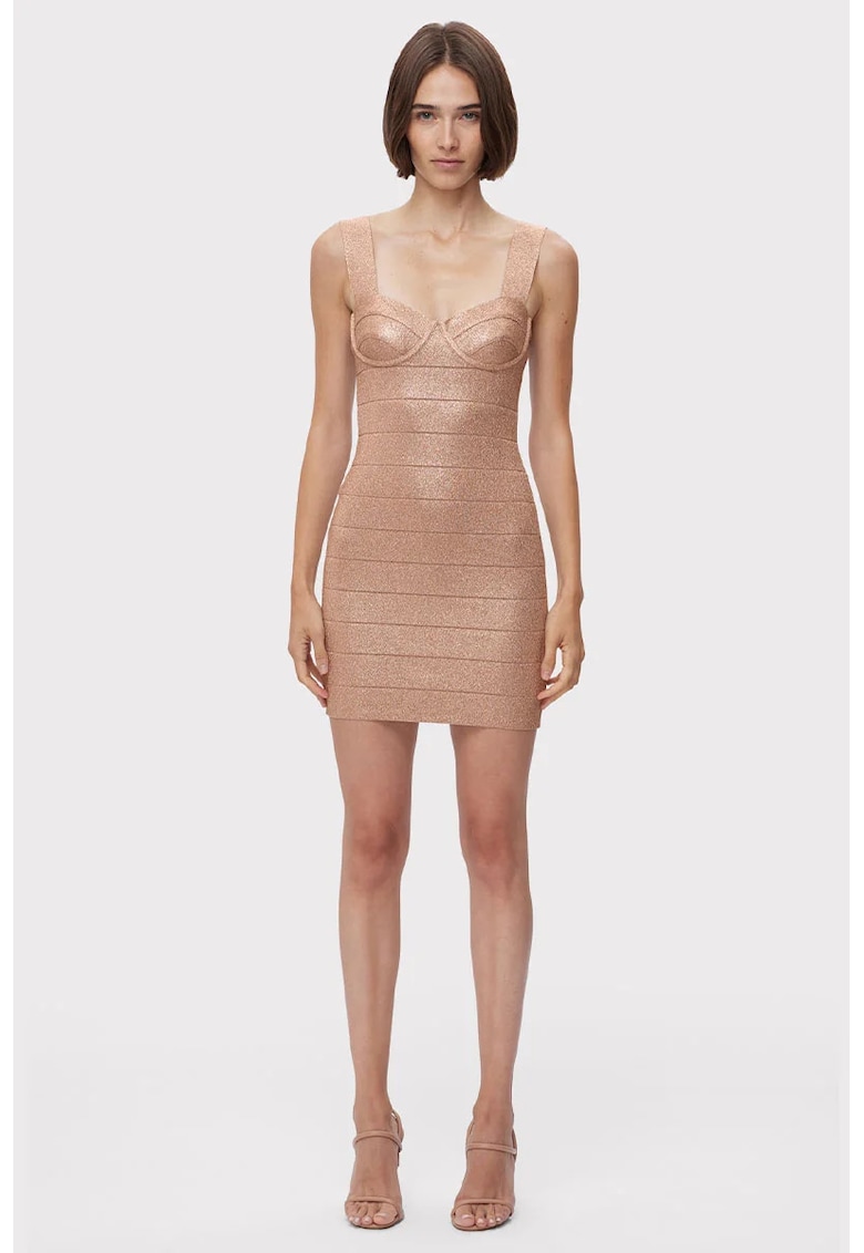 Rochie mini cu bretele groase