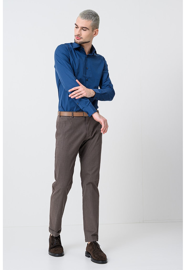 Camasa slim fit - Albastru inchis