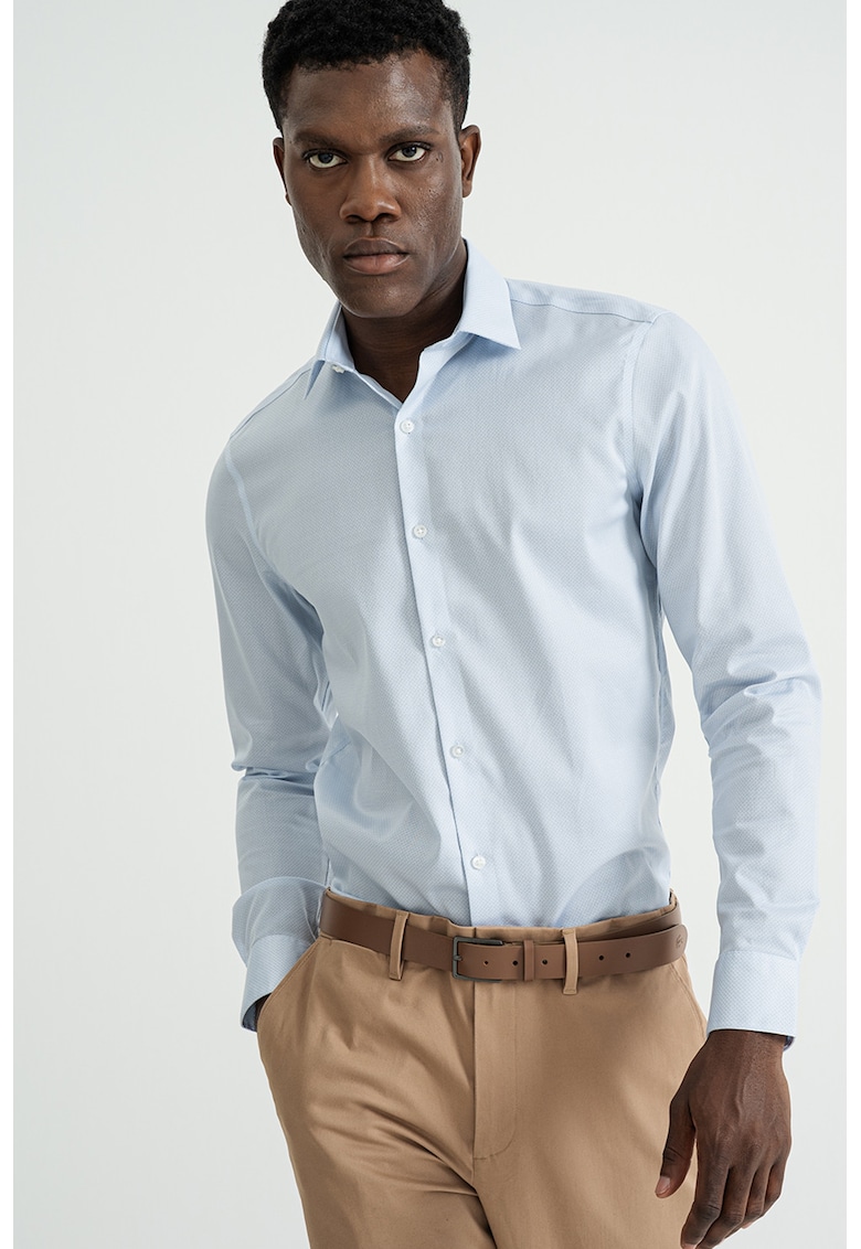 Camasa clasica cu model uni