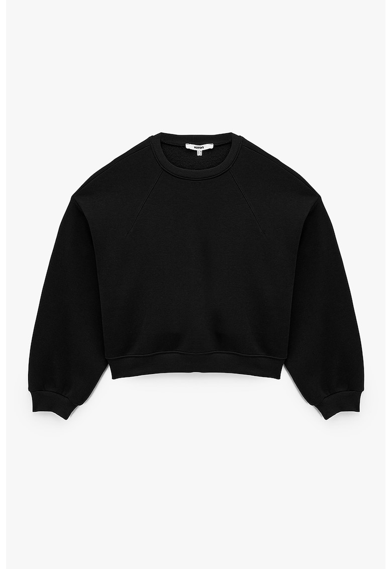 Bluza de trening cu decolteu la baza gatului