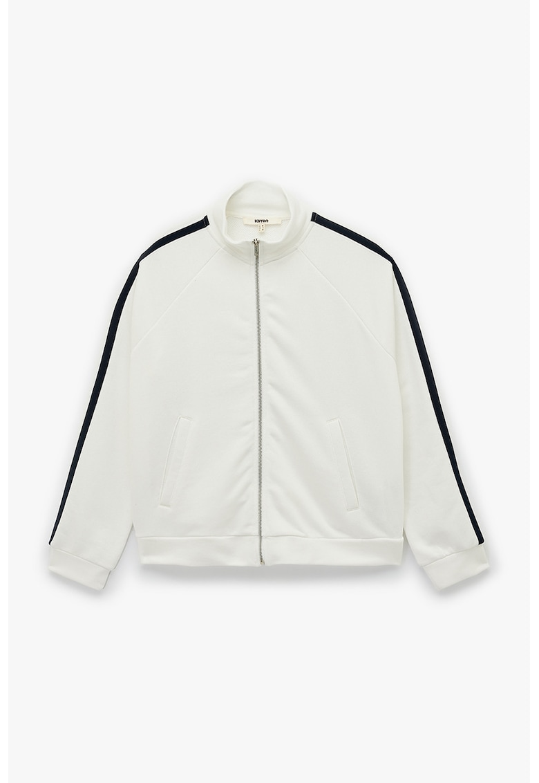 Bluza de trening cu buzunare oblice