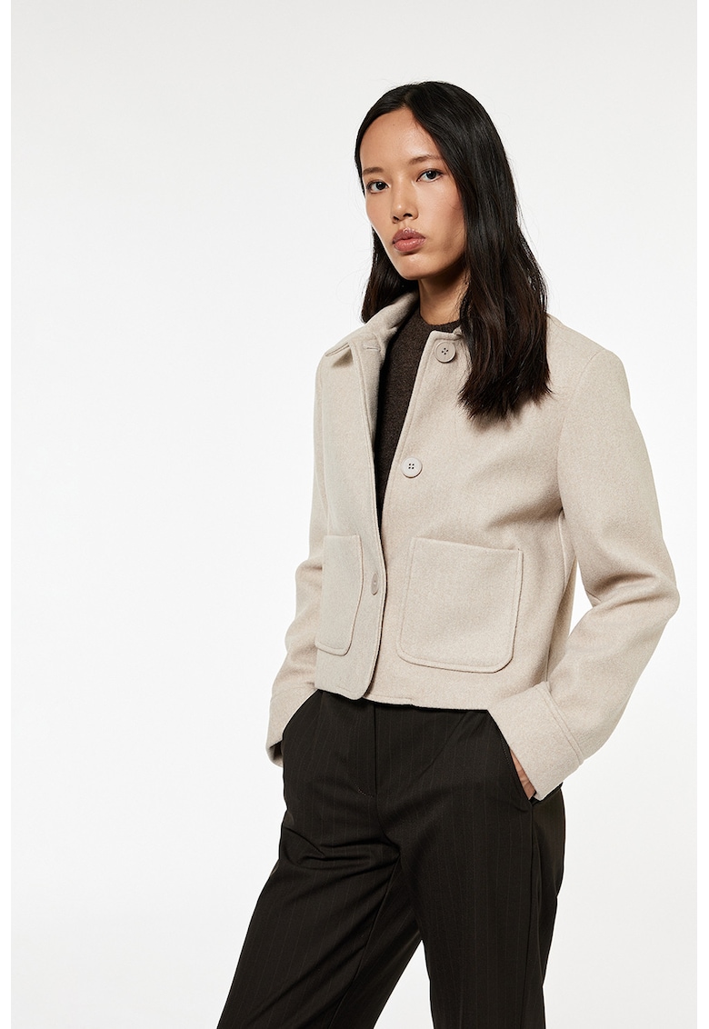 Jacheta uni cu nasturi Jacheta uni cu nasturi