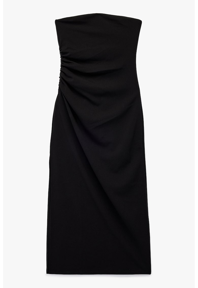 Rochie midi cu volane