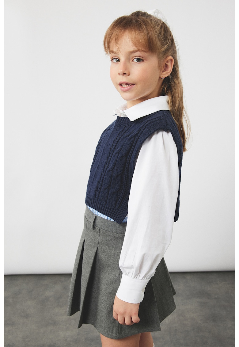 Fusta mini cu pliuri