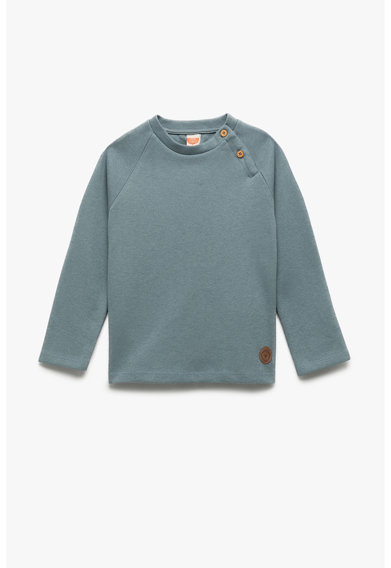 Bluza de trening din bumbac cu maneci raglan