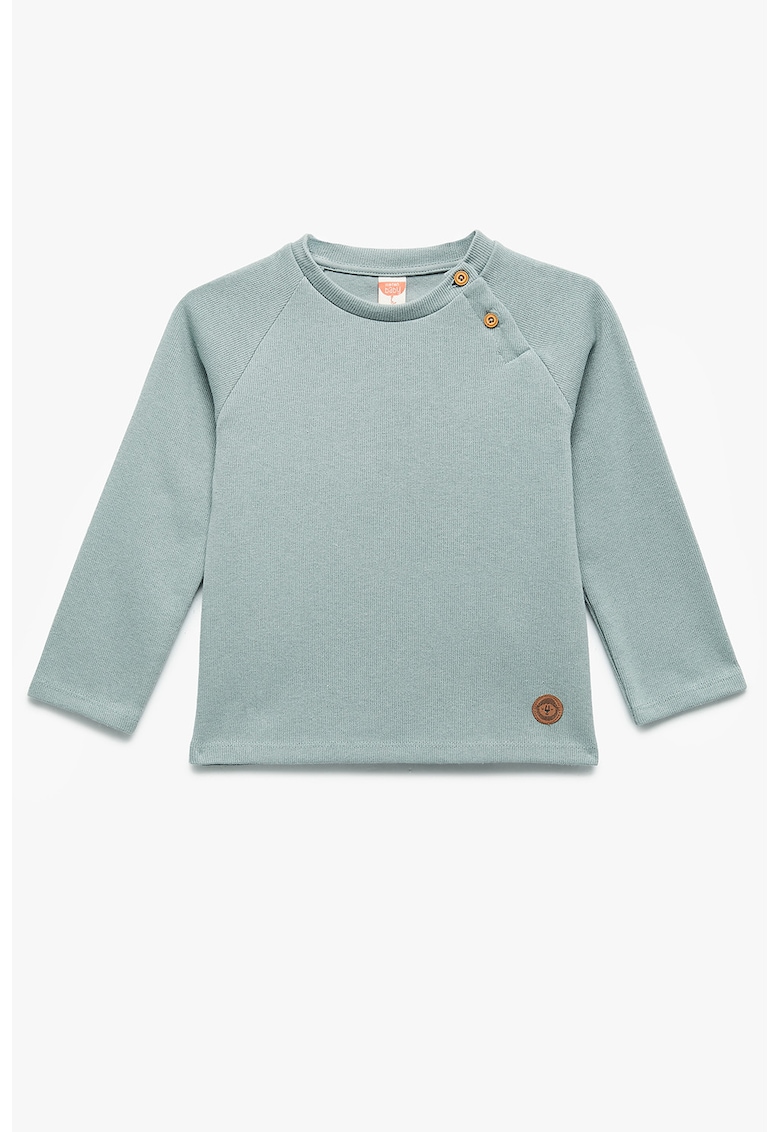 Bluza de trening din bumbac cu maneci raglan