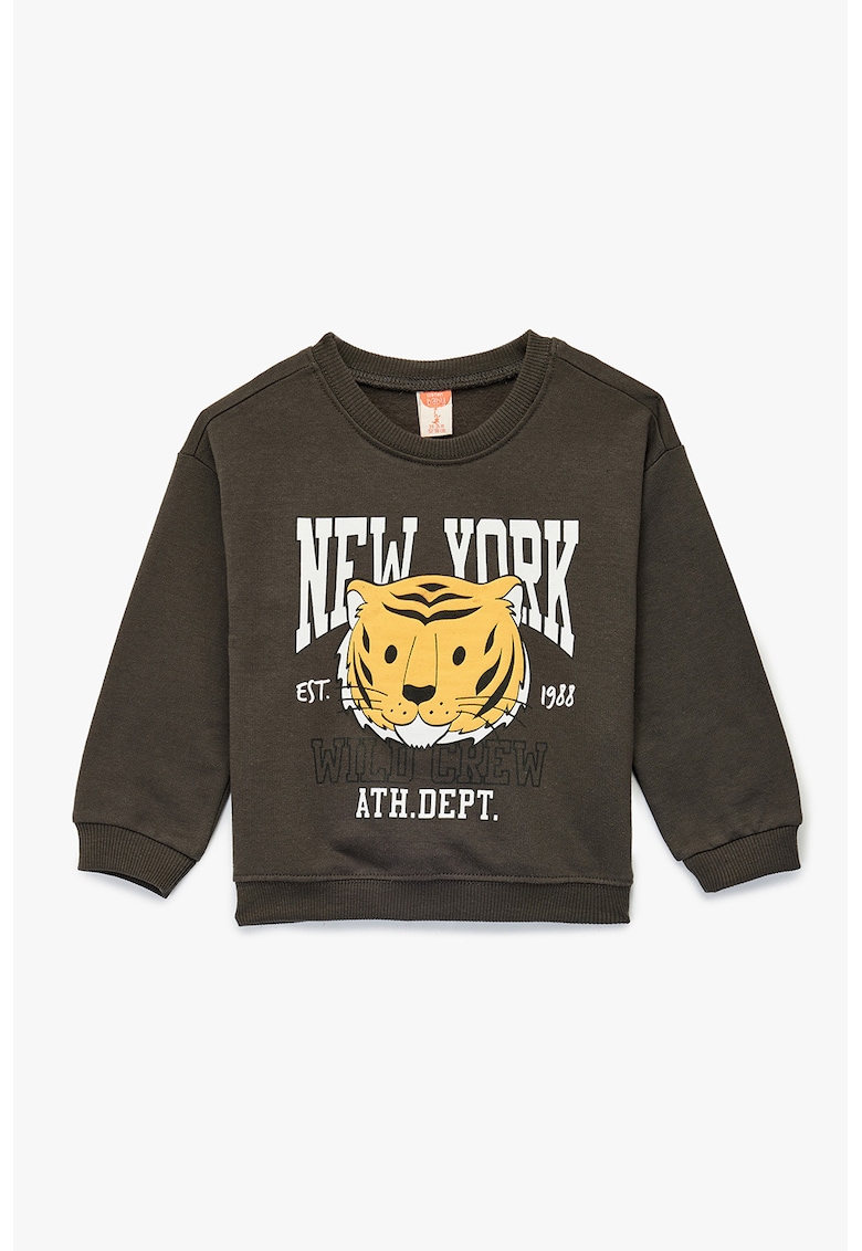 Bluza de trening din bumbac cu imprimeu