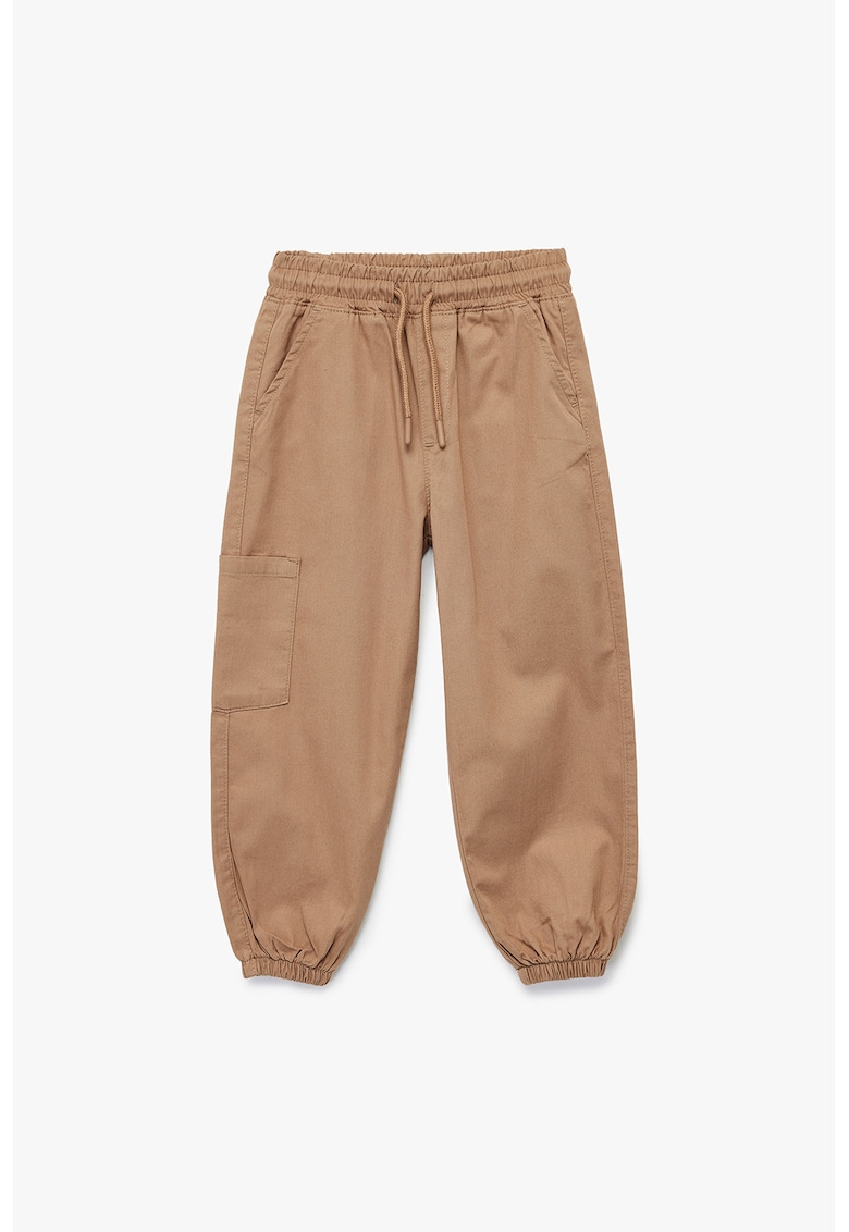 Pantaloni relaxed-fit din bumbac
