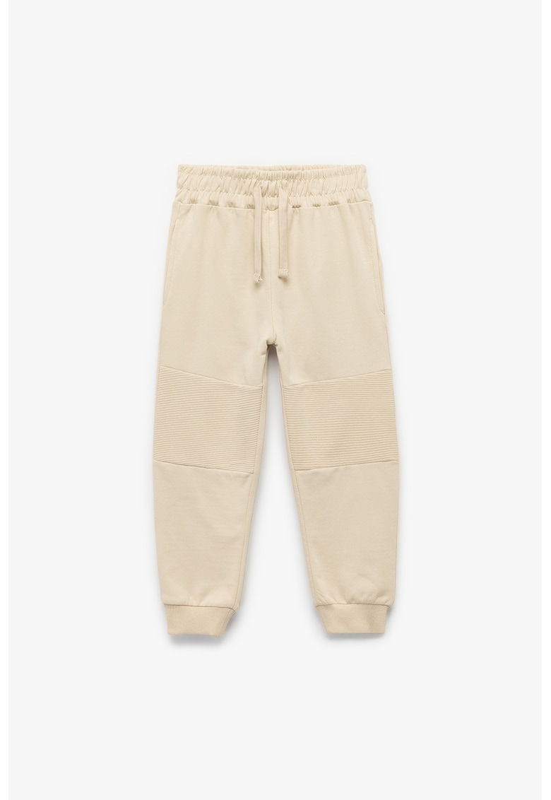 Bluza de trening din bumbac cu model uni