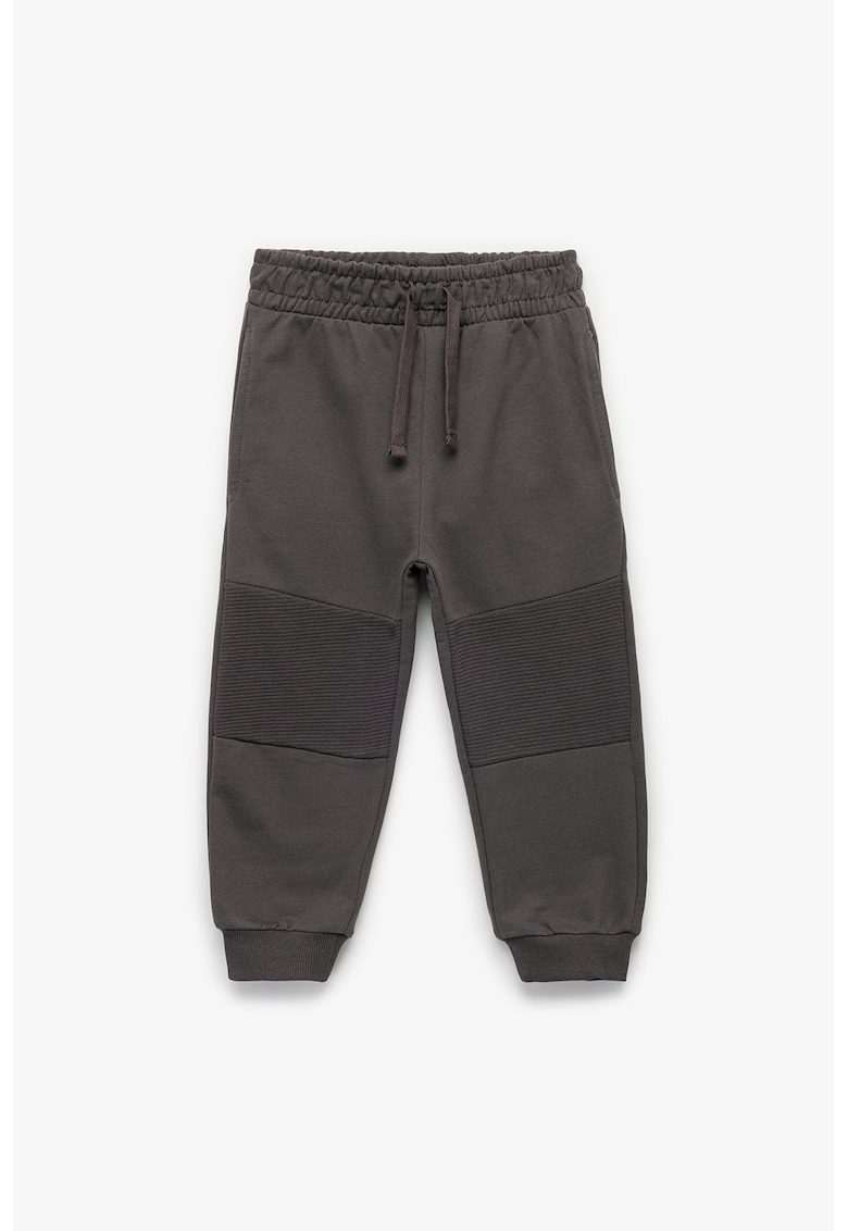 Bluza de trening din bumbac cu model uni