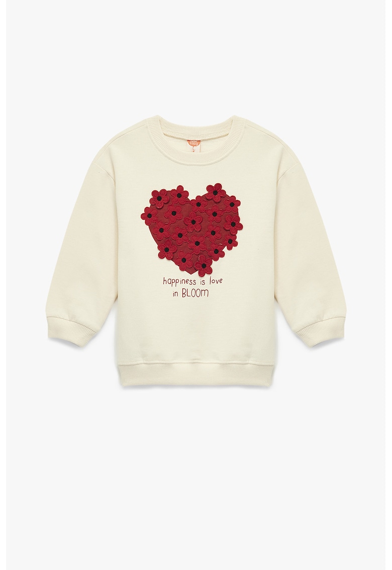 Bluza cu broderie florala