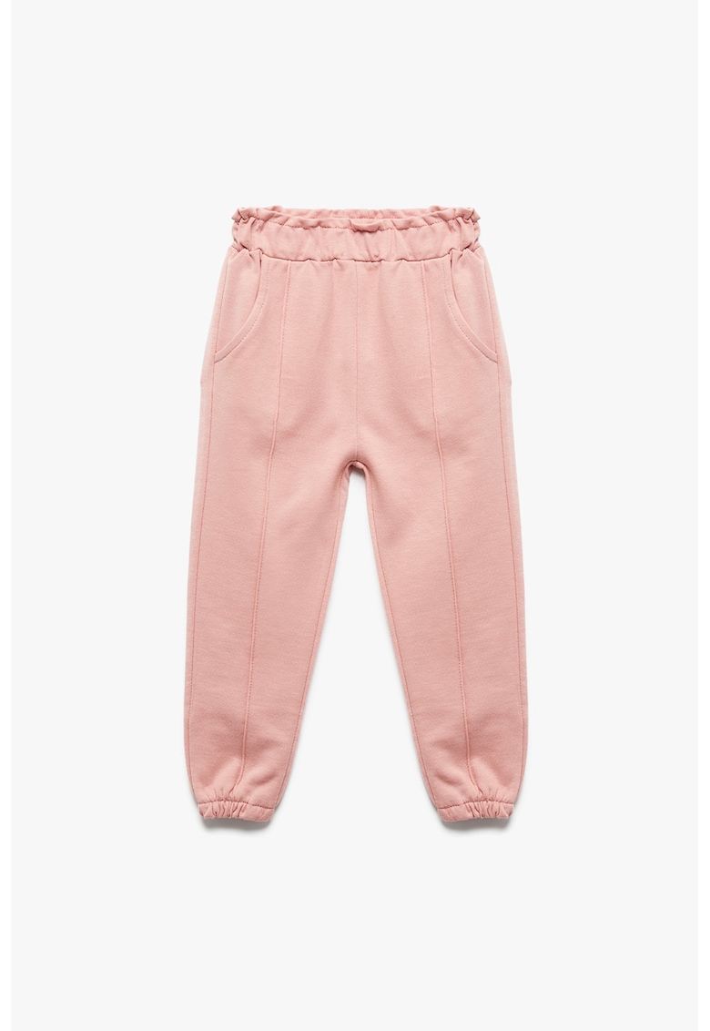 Pantaloni din bumbac cu buzunare laterale