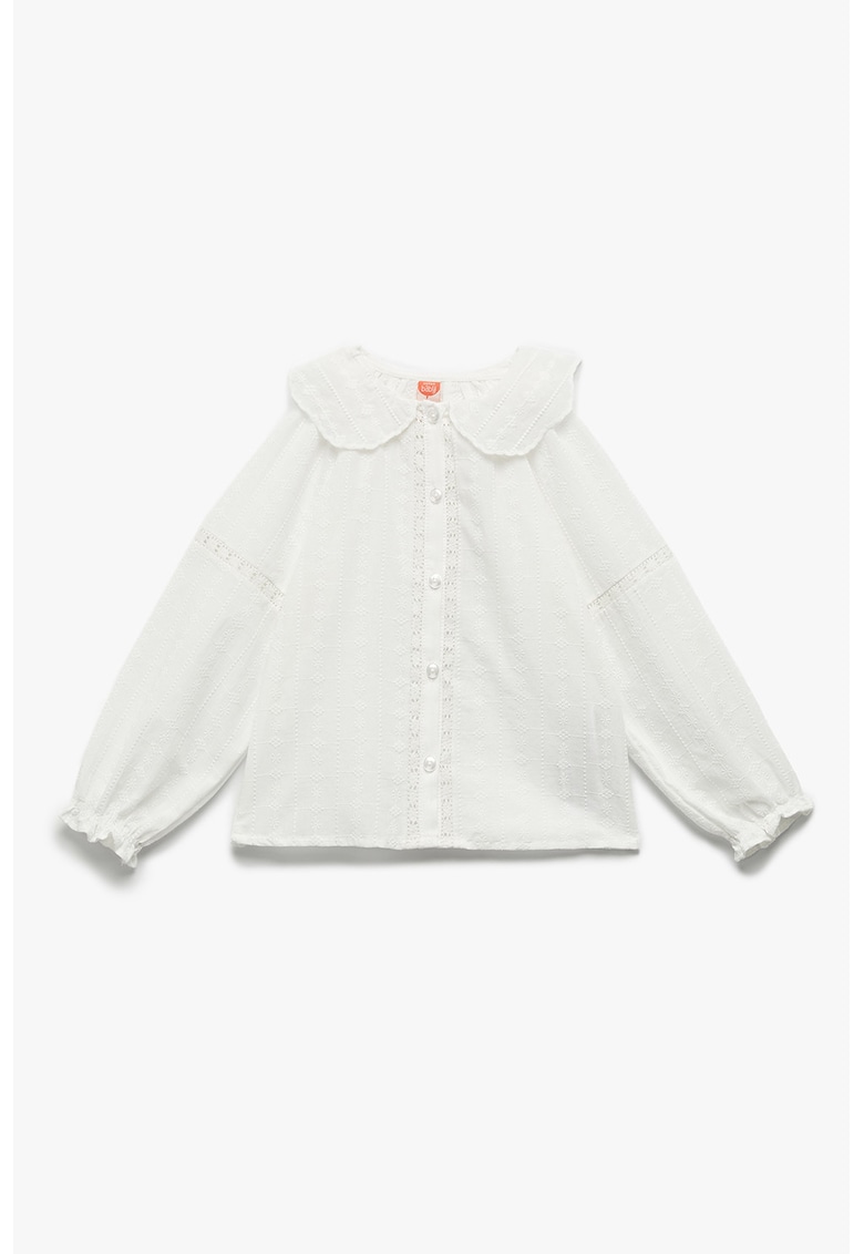 Camasa lejera din bumbac - Alb