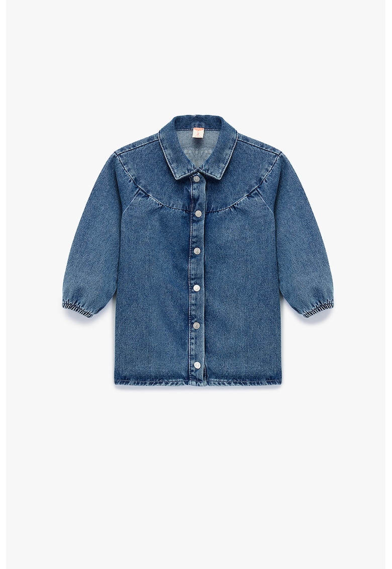 Camasa din denim cu nasturi