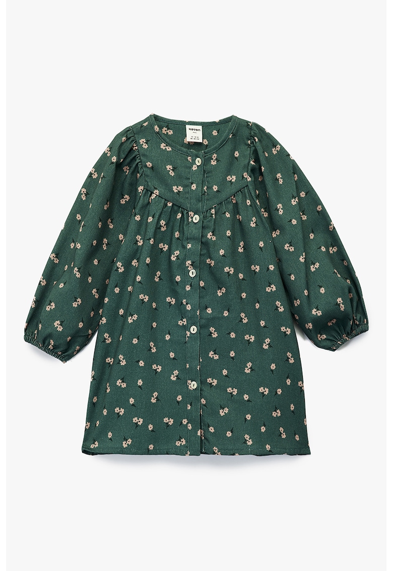 Rochie din bumbac cu design floral