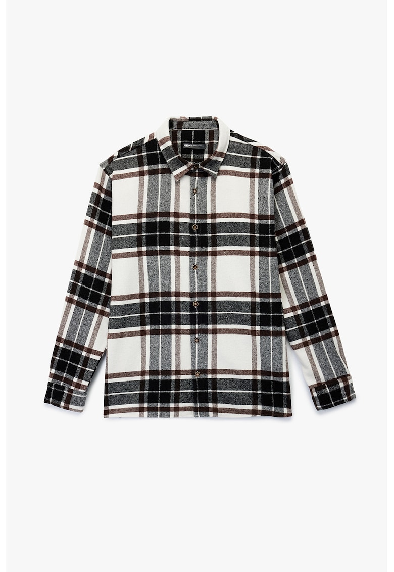 Jacheta-camasa regular fit in carouri