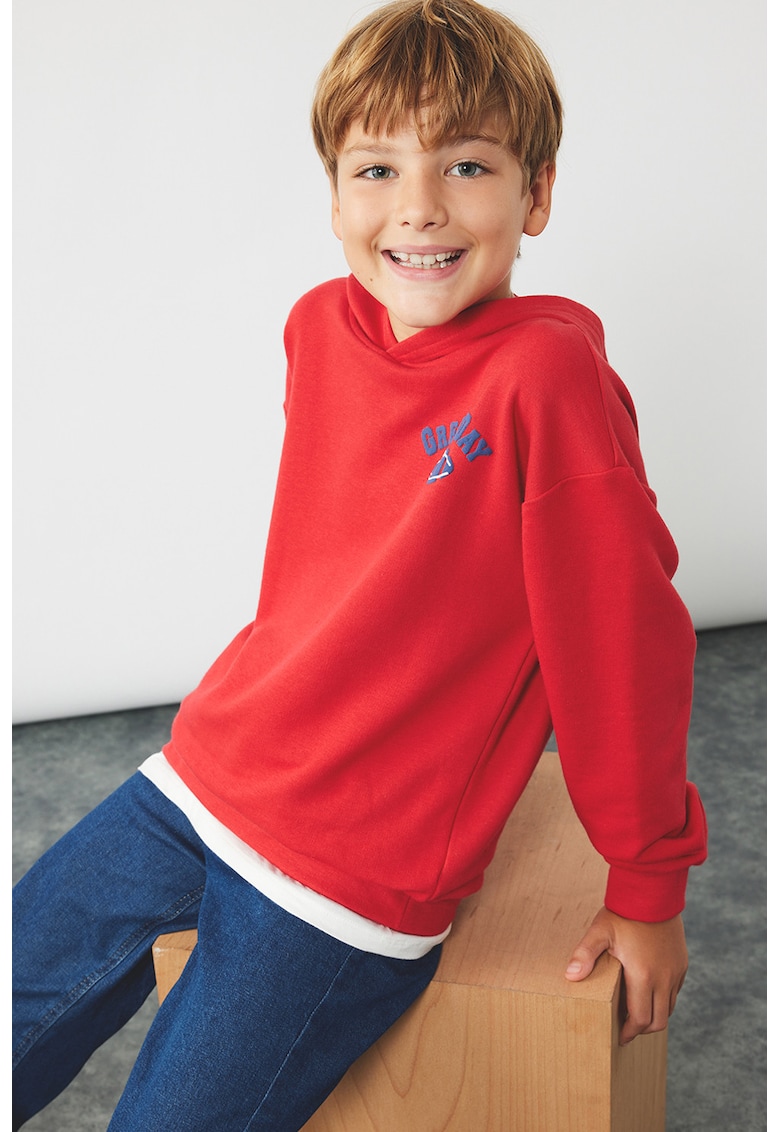 Hanorac cu imprimeu pe partea din spate