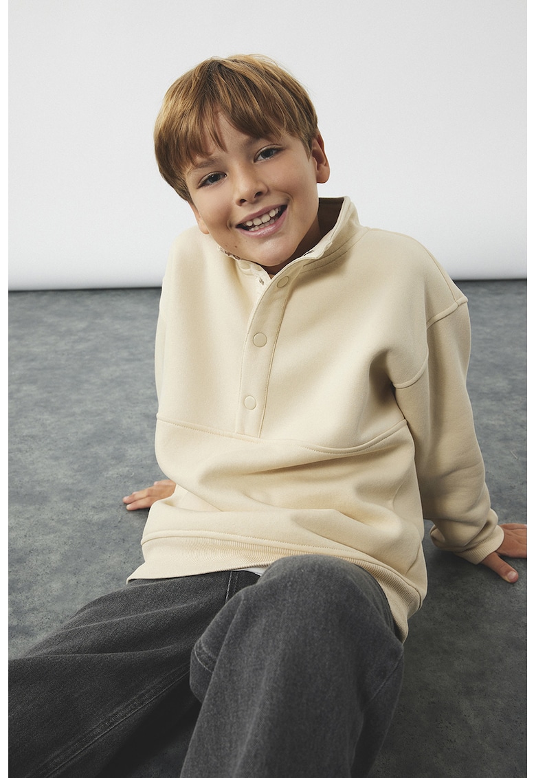 Bluza supradimensionata de bumbac