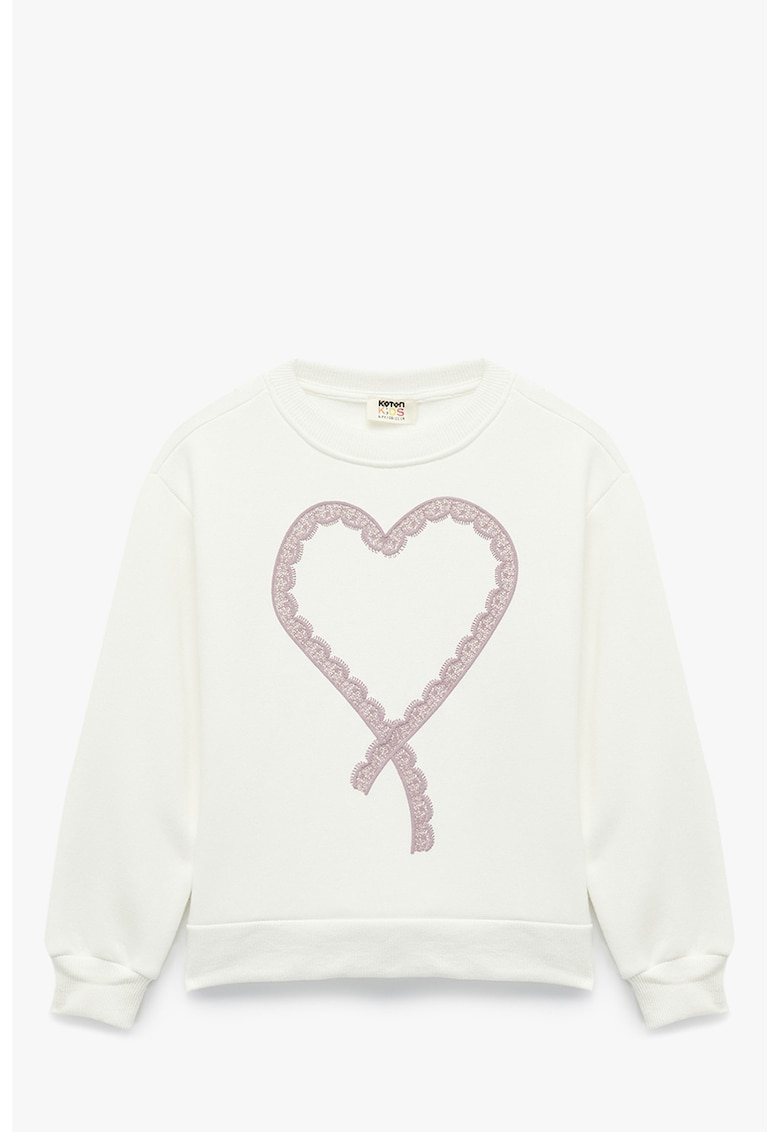 Bluza de trening cu model inima