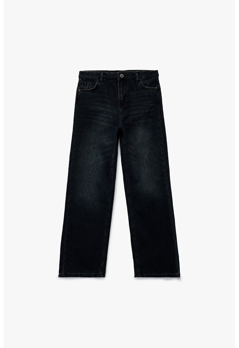 Blugi cu croiala ampla - Albastru ultramarin