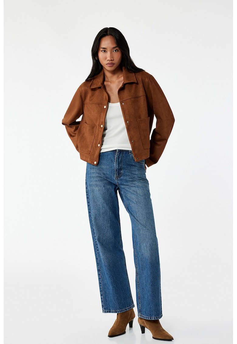 Blugi cu croiala ampla - Albastru