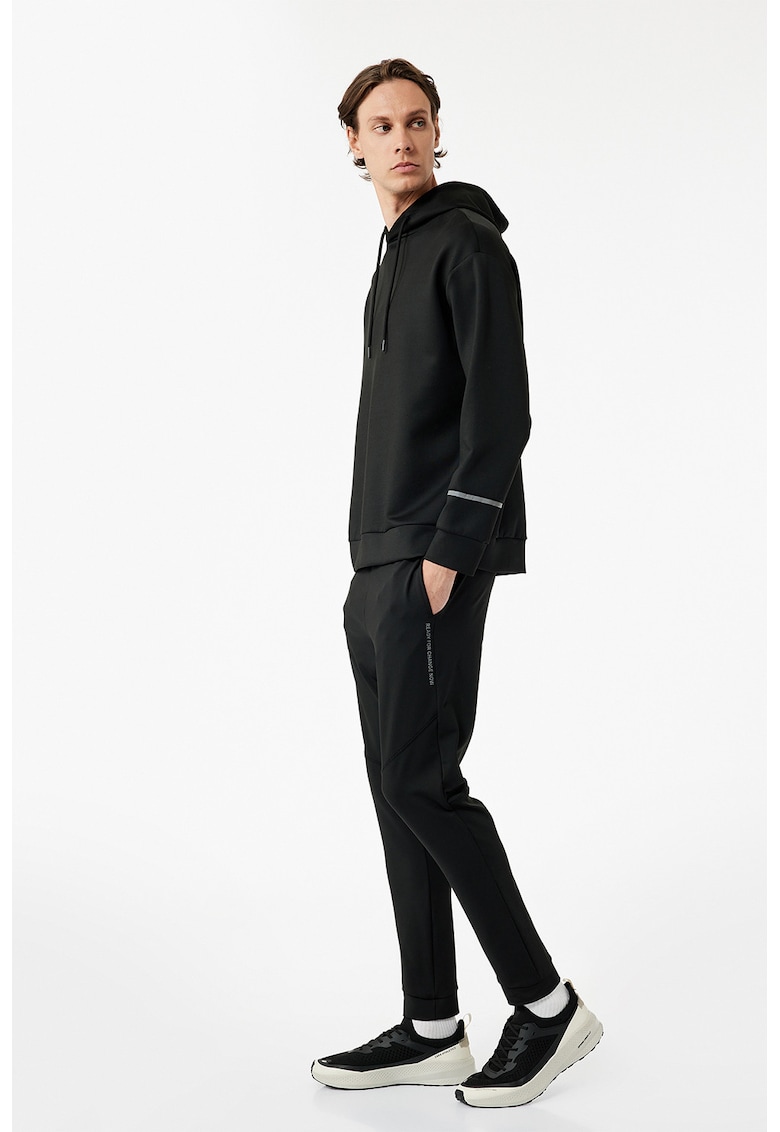 Pantaloni de trening cu talie elastica cu snur