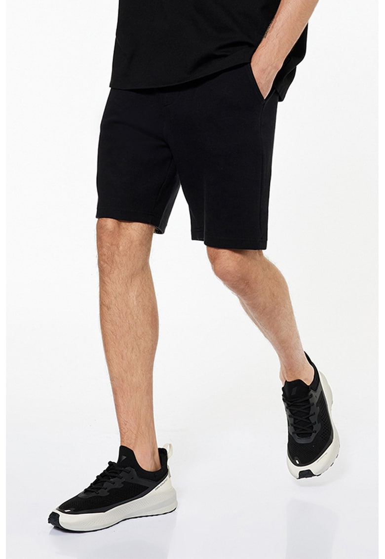 Pantaloni scurti uni cu snur Pantaloni scurti uni cu snur