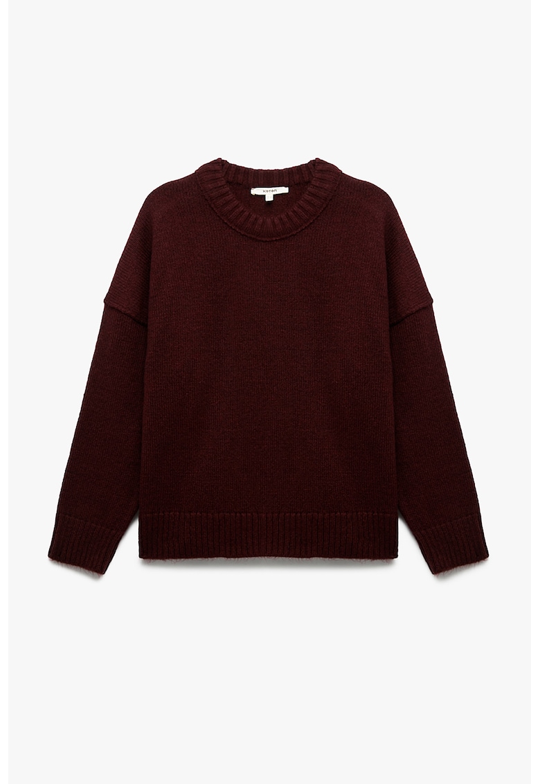 Pulover uni cu maneci cazute