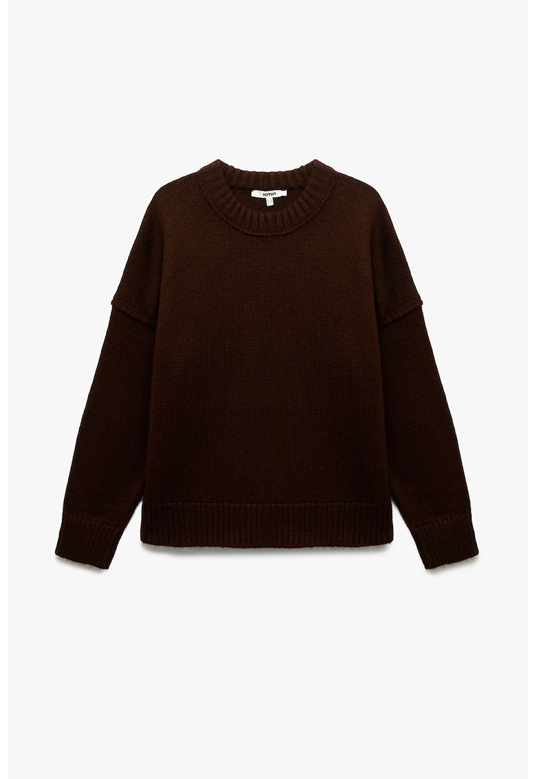 Pulover uni cu maneci cazute