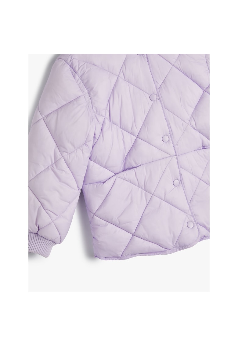 Jacheta matlasata cu mansete striate