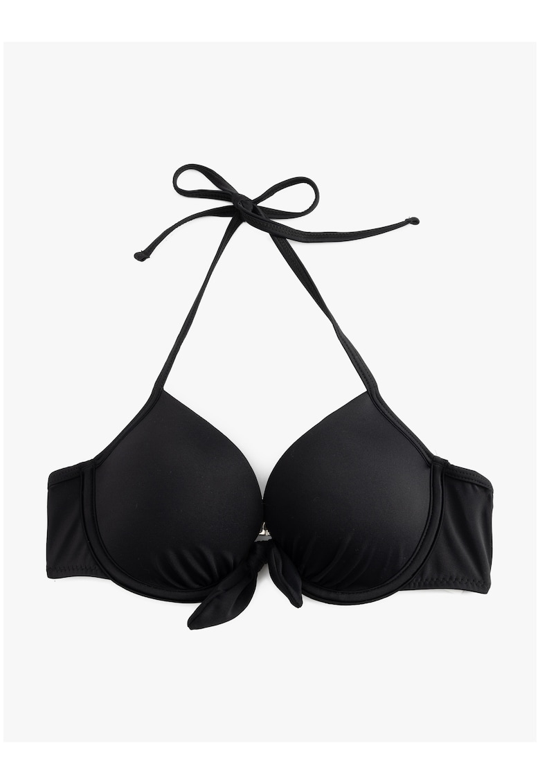 Sutien de baie cu decolteu halter