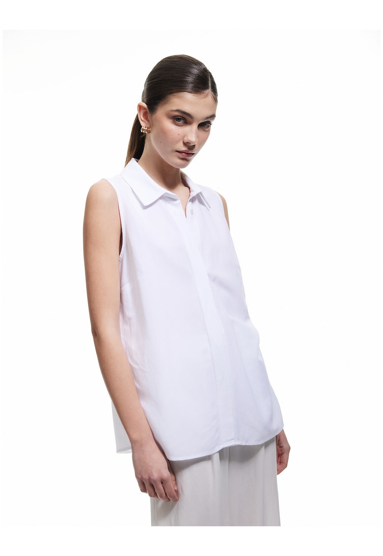 Camasa lejera din amestec de in Camasa lejera din amestec de in