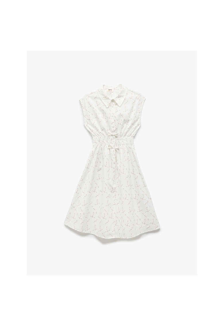 Rochie-camasa cu imprimeu