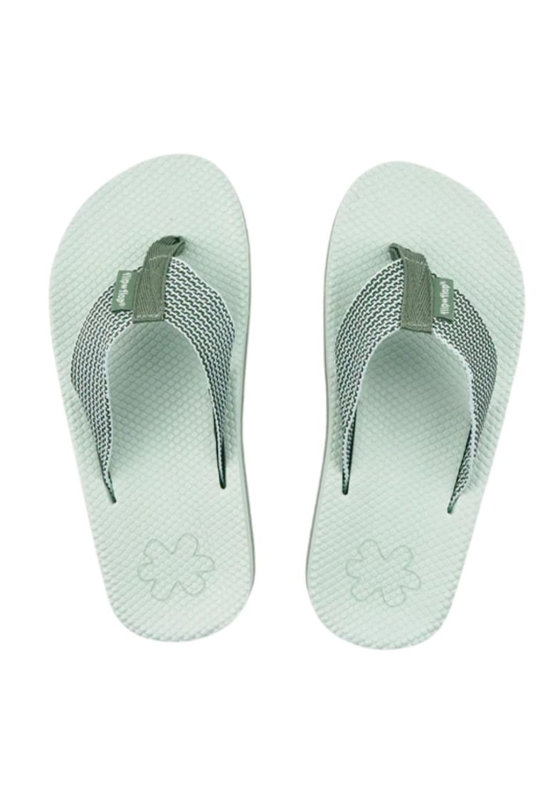 Slapi unisex din textil - Verde