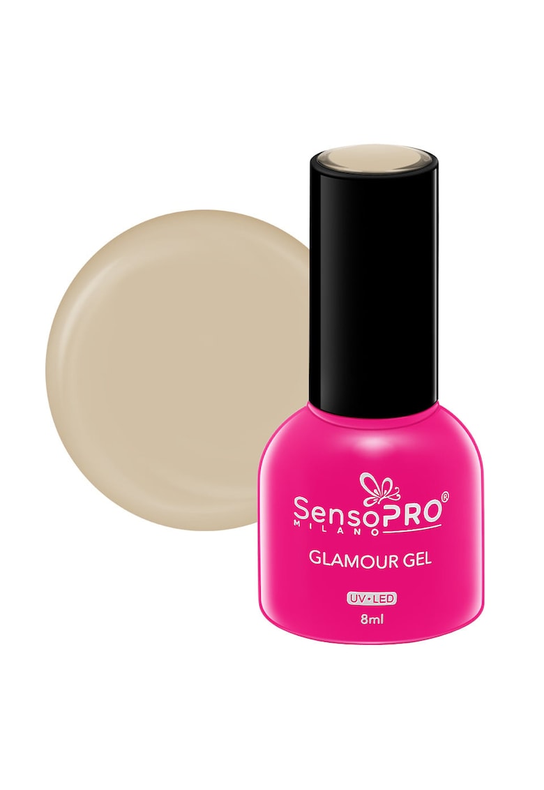 Oja Semipermanenta Glamour Gel 8ml - Macaroon Cream #28
