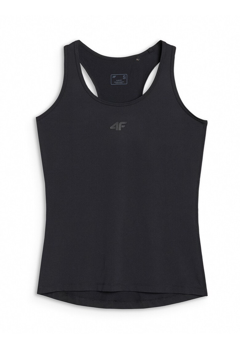 Top slim fit cu uscare rapida si spate decupat