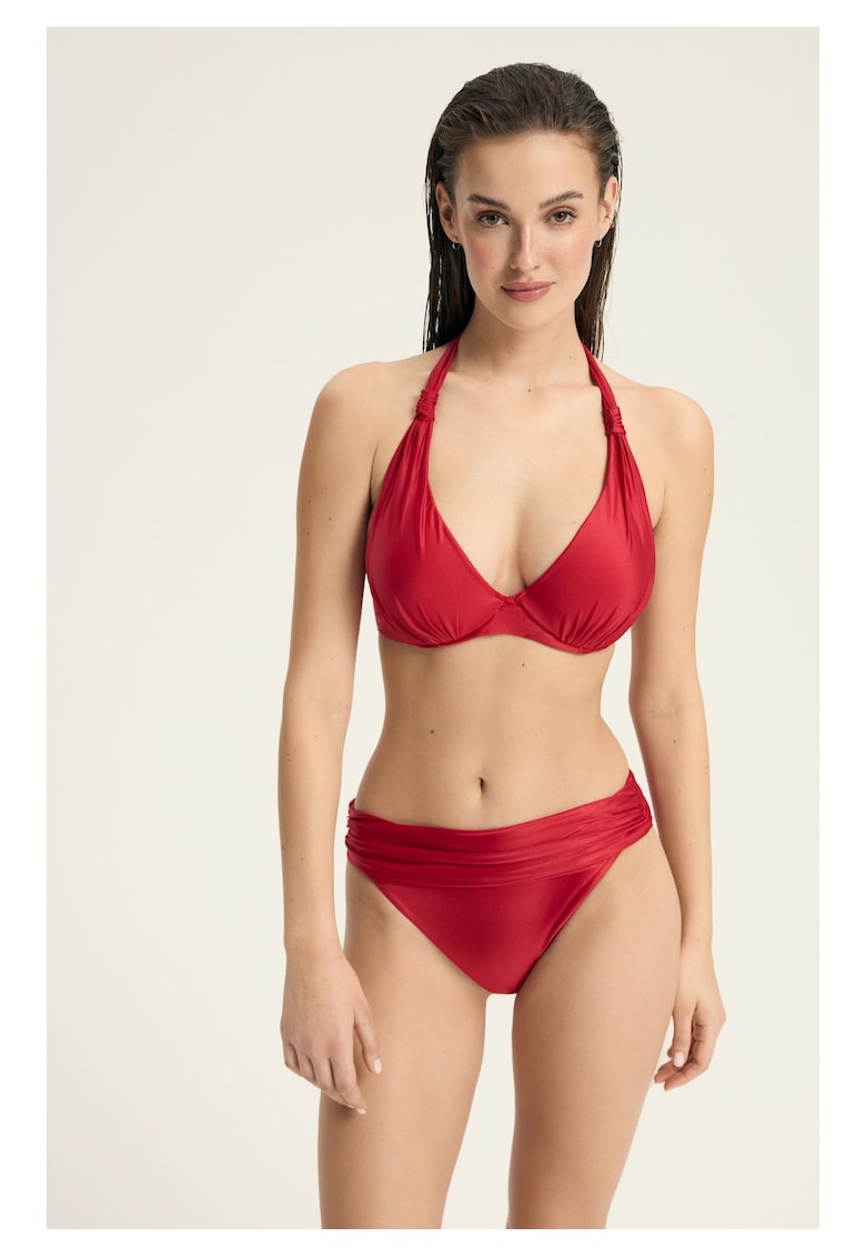 Sutien top push-up Rosu Truffle