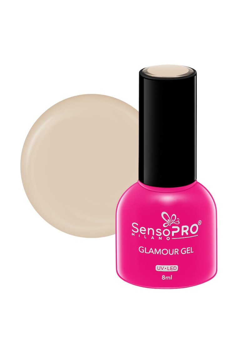 Oja Semipermanenta Glamour Gel 8ml - Creamy Vanilla #25