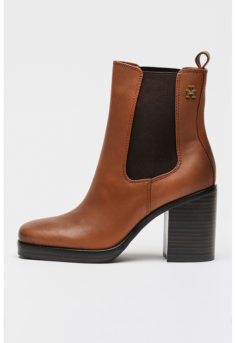 Botine Chelsea de piele