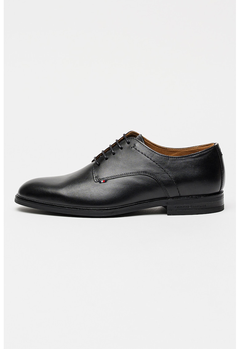 Pantofi derby din piele - Negru