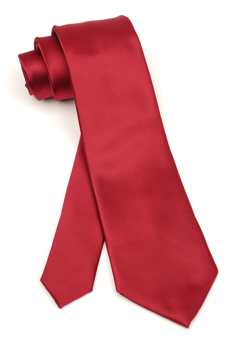Cravata rosie clasica uni