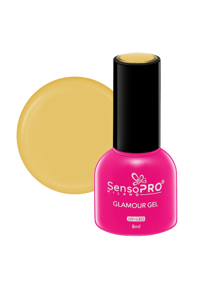 Oja Semipermanenta Glamour Gel 8ml - Pineapple Vodka #37
