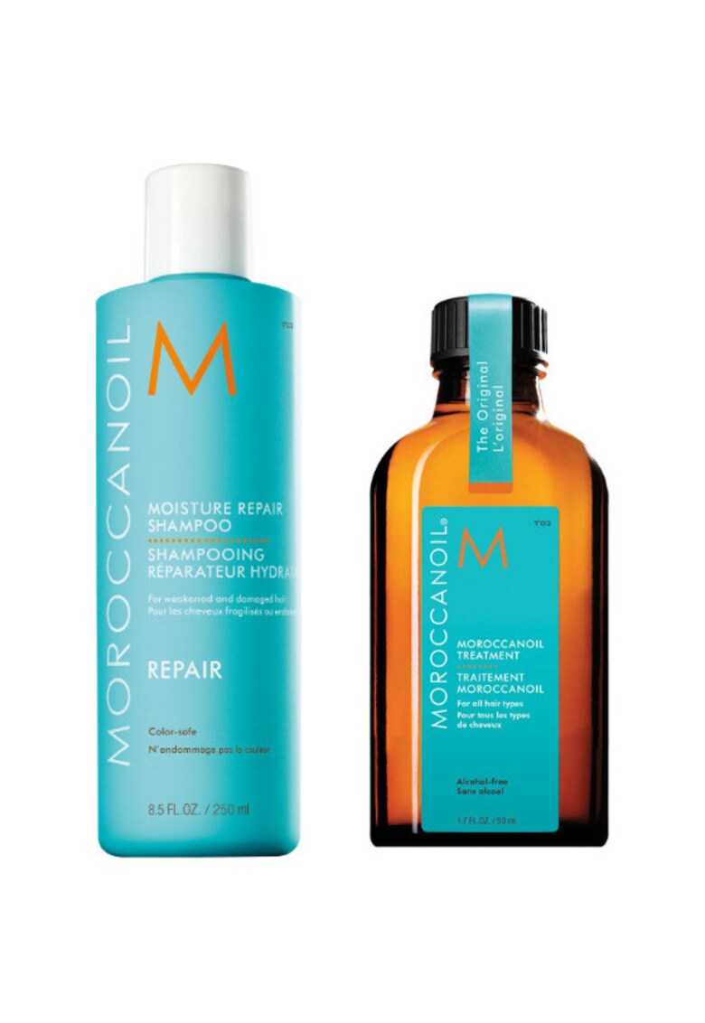 Set HYDRATE: Ulei Tratament Original 50 ml+ Sampon hidratant 250 ml - Repara parul