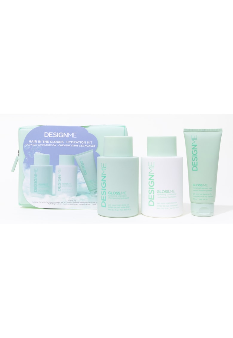 Set Hidratare : Sampon - 300 ml + Balsam - 300 ml + Tratament - 90 ml + Geanta